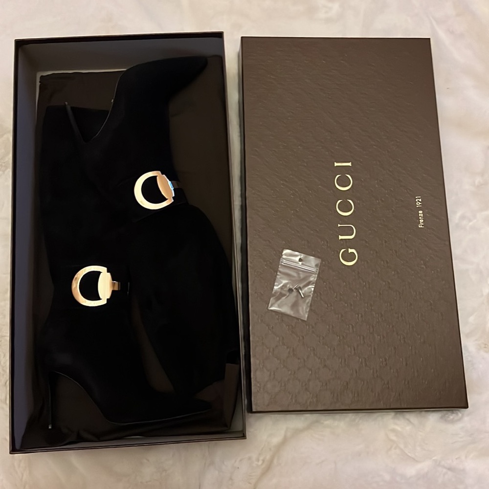 Used Gucci Boots (with box, dust bag) - Picture 10 of 11